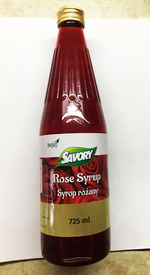 Сіроп троянди Savory