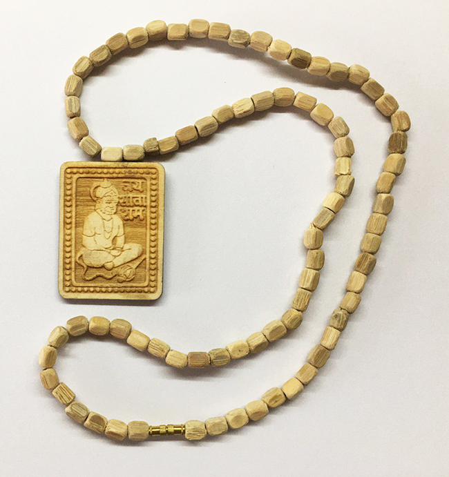 Tуласi kантхi-мала з кулоном Ханумана