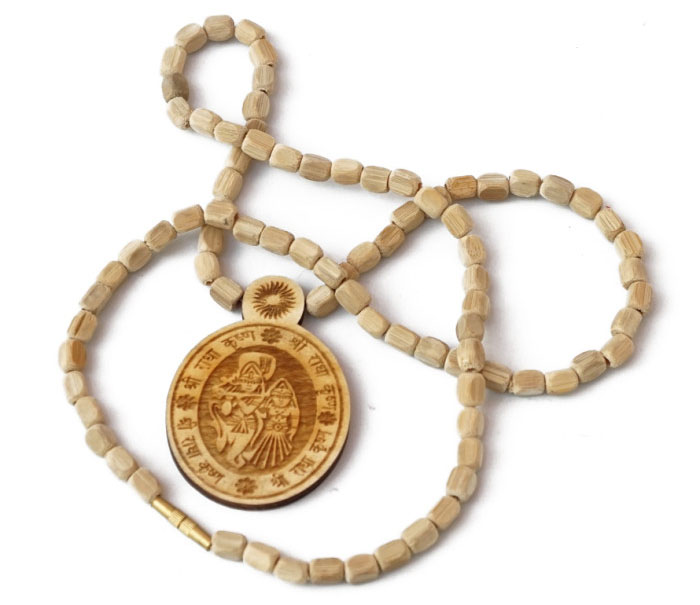 Канхімала з Туласі з кулоном Радха Крішна Канхімала з Туласі з кулоном Радха Крішна