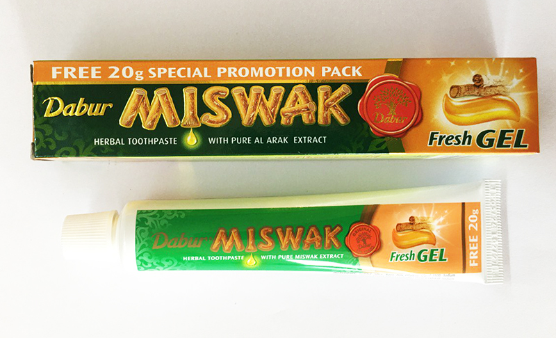 Dabur Miswak свіжий гель -  трав'яна антибактеріальна зубна паста