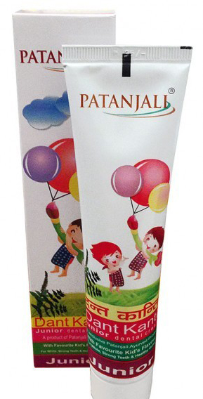Зубная паста для детей Junior Patanjali купить 