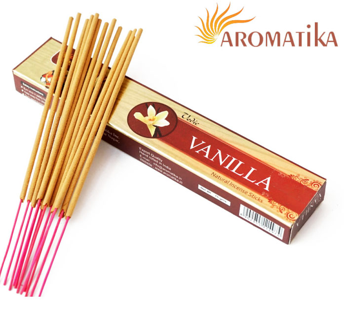 Vanilla. Natural incense sticks