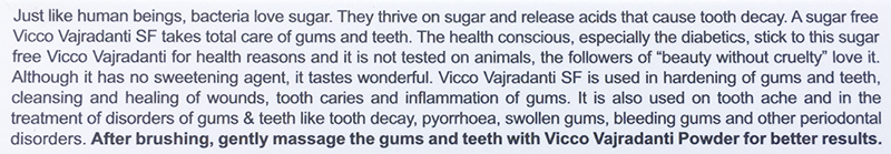 Vicco aюрведична зубна паста без цукру
