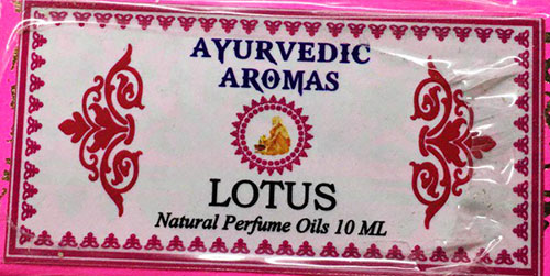 Lotus. Natural ayurvedic aromas