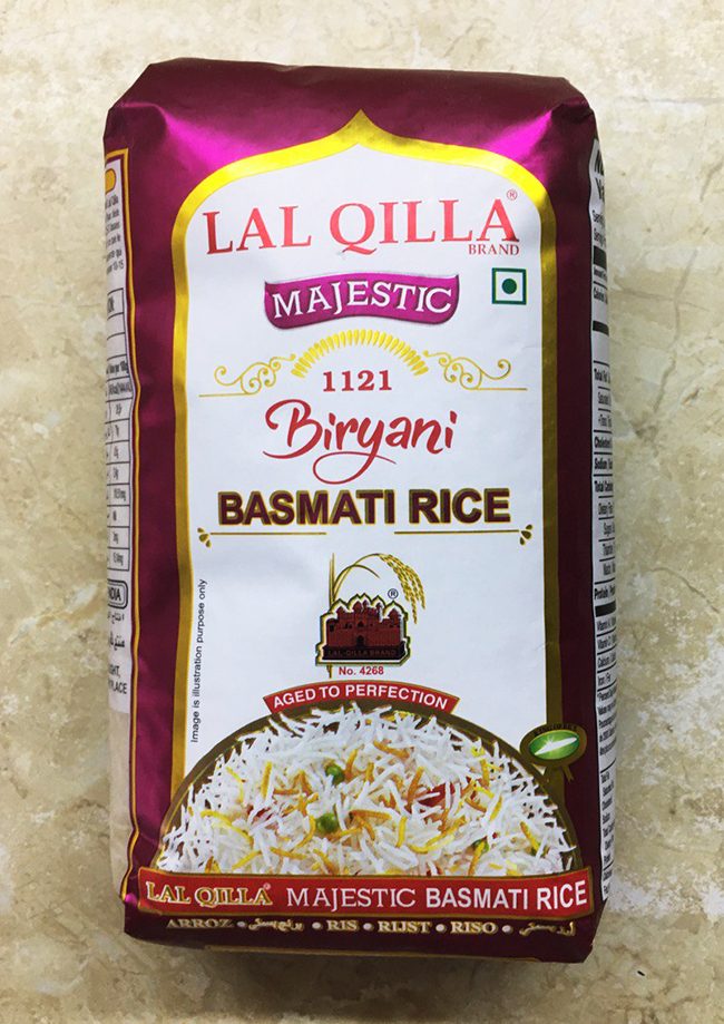 Basmati biryani Majestic Lal Qilla