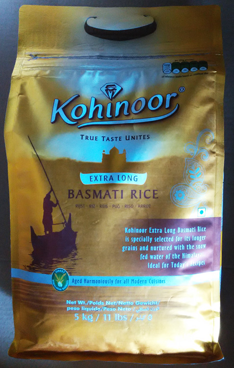Рис басмати Kohinor Extra long 