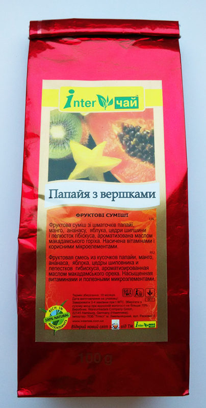 папая со сливками чай купить украина киев